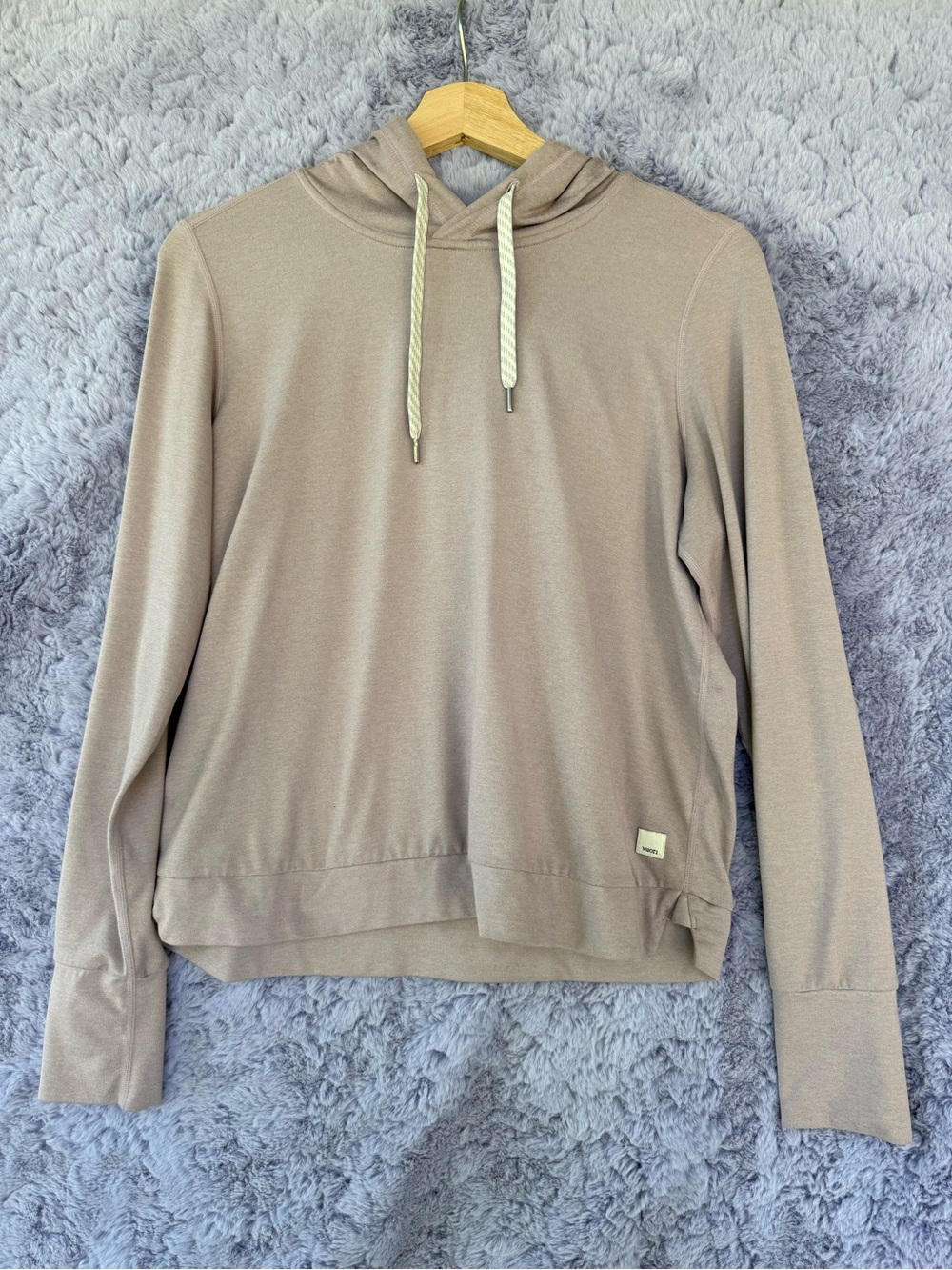 Vuori | Halo Pull-over Hoodie | Light Dusty Mauve | S